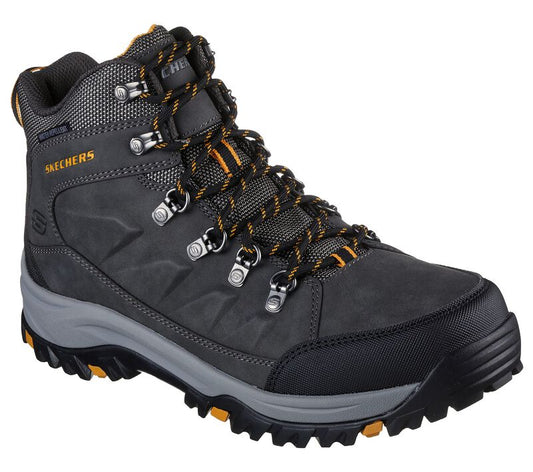 Skechers Men's Relaxed Fit Relment Daggett Hiking Boots - Charcoal