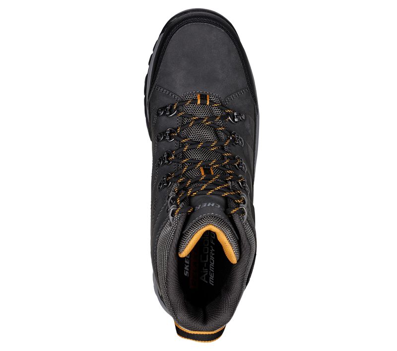 Skechers Men's Relaxed Fit Relment Daggett Hiking Boots - Charcoal