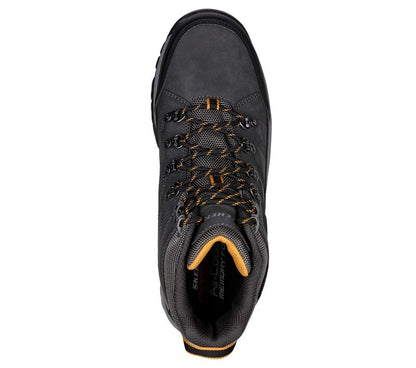 Skechers Men's Relaxed Fit Relment Daggett Hiking Boots - Charcoal