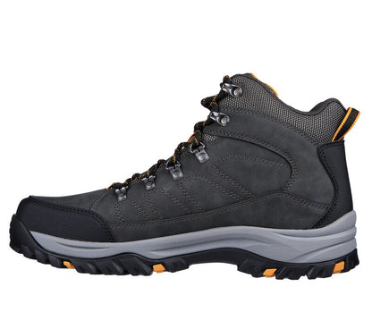 Skechers Men's Relaxed Fit Relment Daggett Hiking Boots - Charcoal