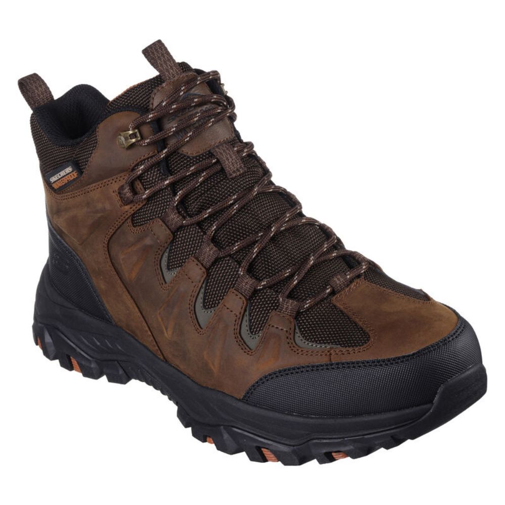 Skechers Men's Relaxed Fit Rickter Branson Hiking Boots