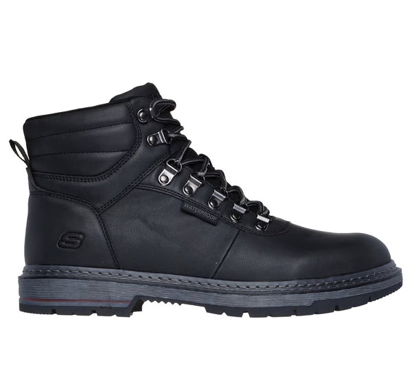 Skechers Mens Waterproof Relaxed Fit Corado Jaxx Boots