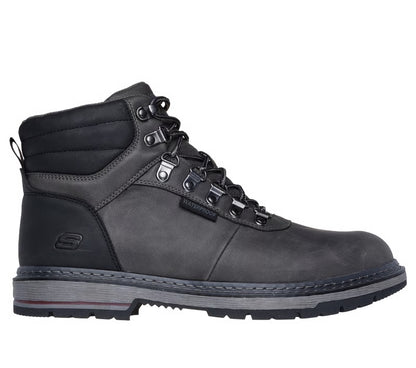 Skechers Mens Waterproof Relaxed Fit Corado Jaxx Boots