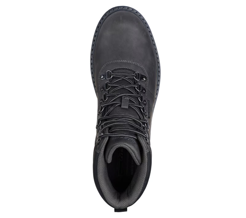 Skechers Mens Waterproof Relaxed Fit Corado Jaxx Boots