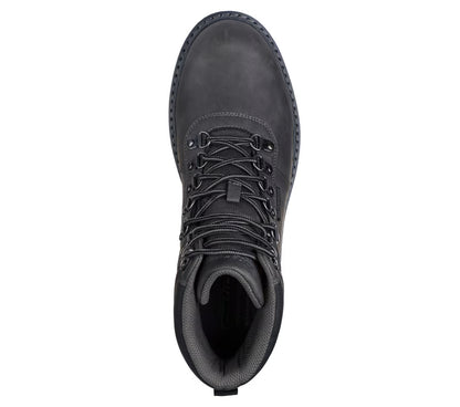 Skechers Mens Waterproof Relaxed Fit Corado Jaxx Boots