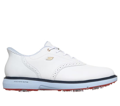 Skechers Men's GO GOLF Prestige Slip-Ins Golf Shoes - White/Navy/Red