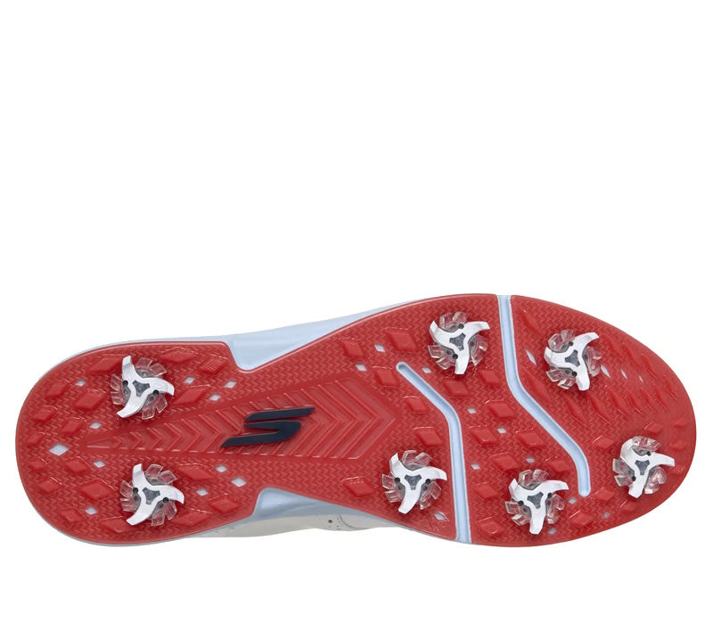 Skechers Men's GO GOLF Prestige Slip-Ins Golf Shoes - White/Navy/Red