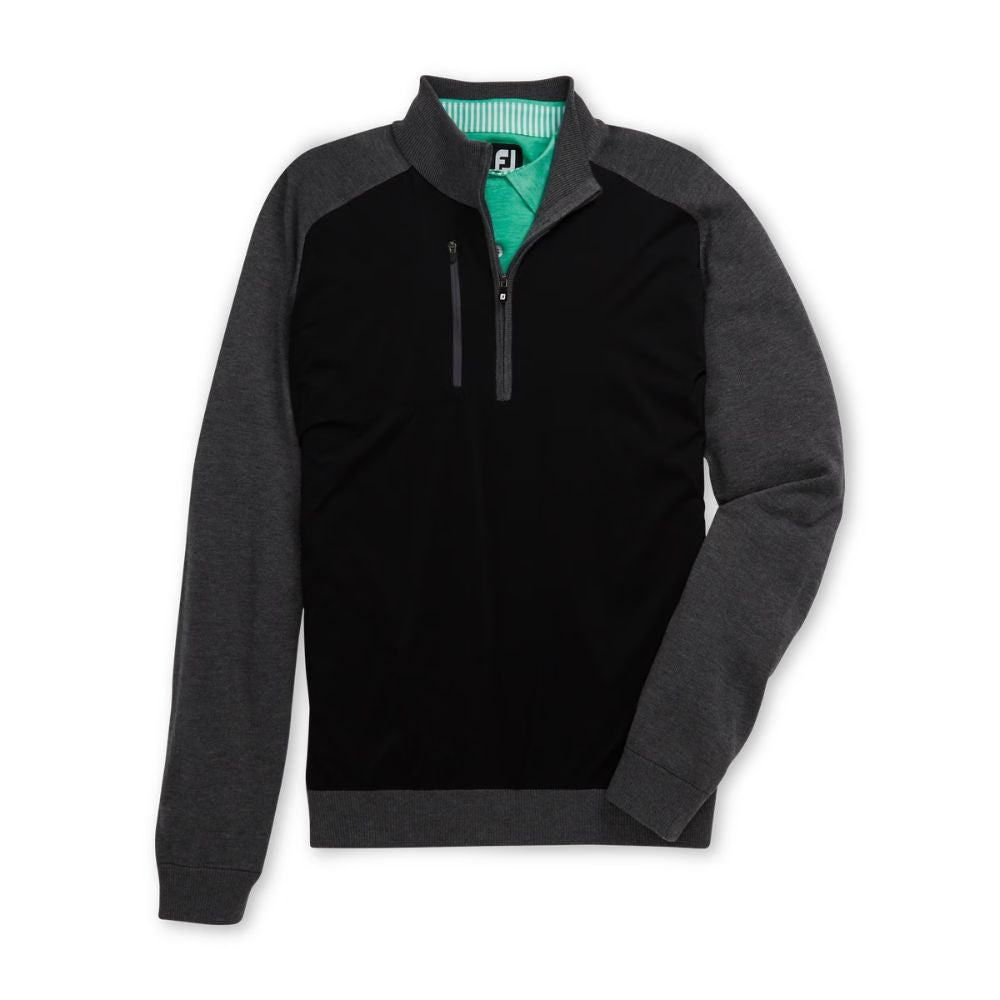 Footjoy Men's Tech Sweater 1/2 Zip Golf Pullover –