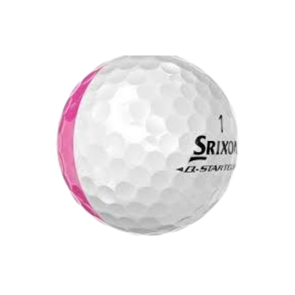 Srixon 2026 Q-Star Tour 6 Divide Golf Balls White/Pink (1 Dozen)