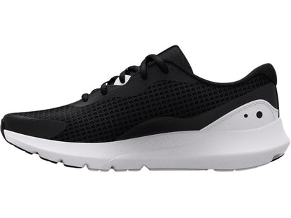 Under Armour Women's Surge 3 Running Shoes - Black/White