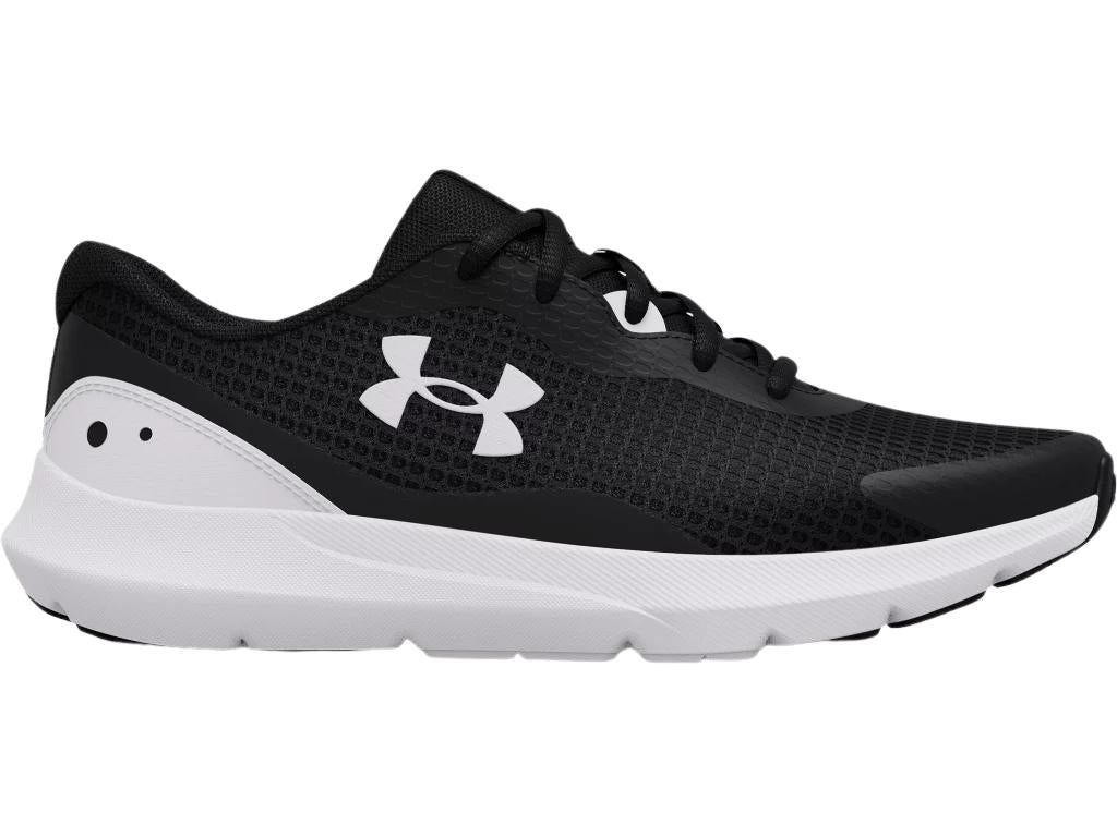 Under Armour Women's Surge 3 Running Shoes - Black/White