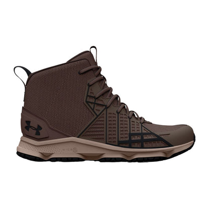 Under Armour Men's UA Micro G Strikefast Mid Tactical Shoes - Peppercorn/Brown Clay