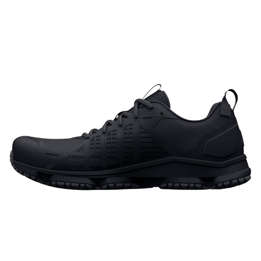 Under Armour Mens UA Micro G Strikefast Protect Tactical Shoes - Black/Pitch Gray