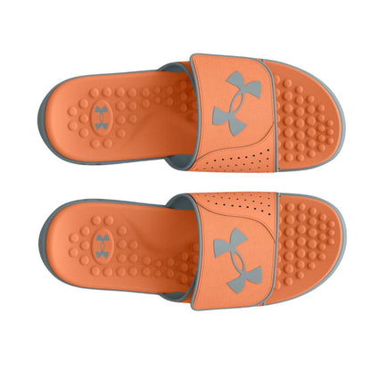 Under Armour Men's UA Ignite Pro Slide - Orange Tropic/Harbor Blue