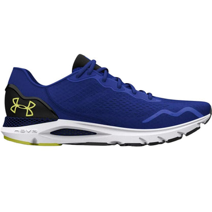 Under Armour Men's HOVR Sonic 6 Running Shoes - Blue/Black/Lime Yellow