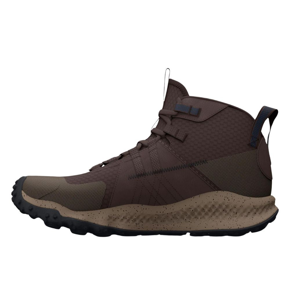 Under Armour Men's UA Charged Maven Trek Trail Shoes - Peppercorn / Brown Clay / Varsity Blue