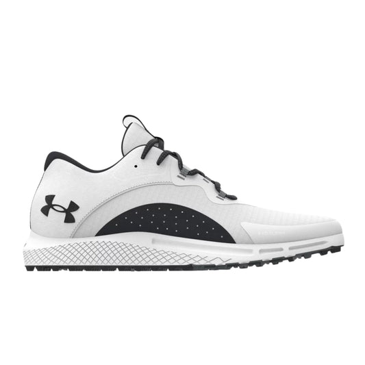Under Armour Men's UA Charged Draw 2 Spikeless Golf Shoes - White
