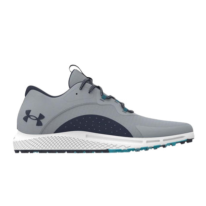 Under Armour Men's UA Charged Draw 2 Spikeless Golf Shoes - Mod Gray