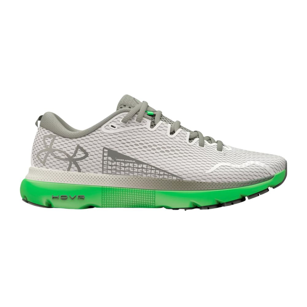 Under Armour Men's HOVR Infinite 5 Running Shoes - White Clay/Green