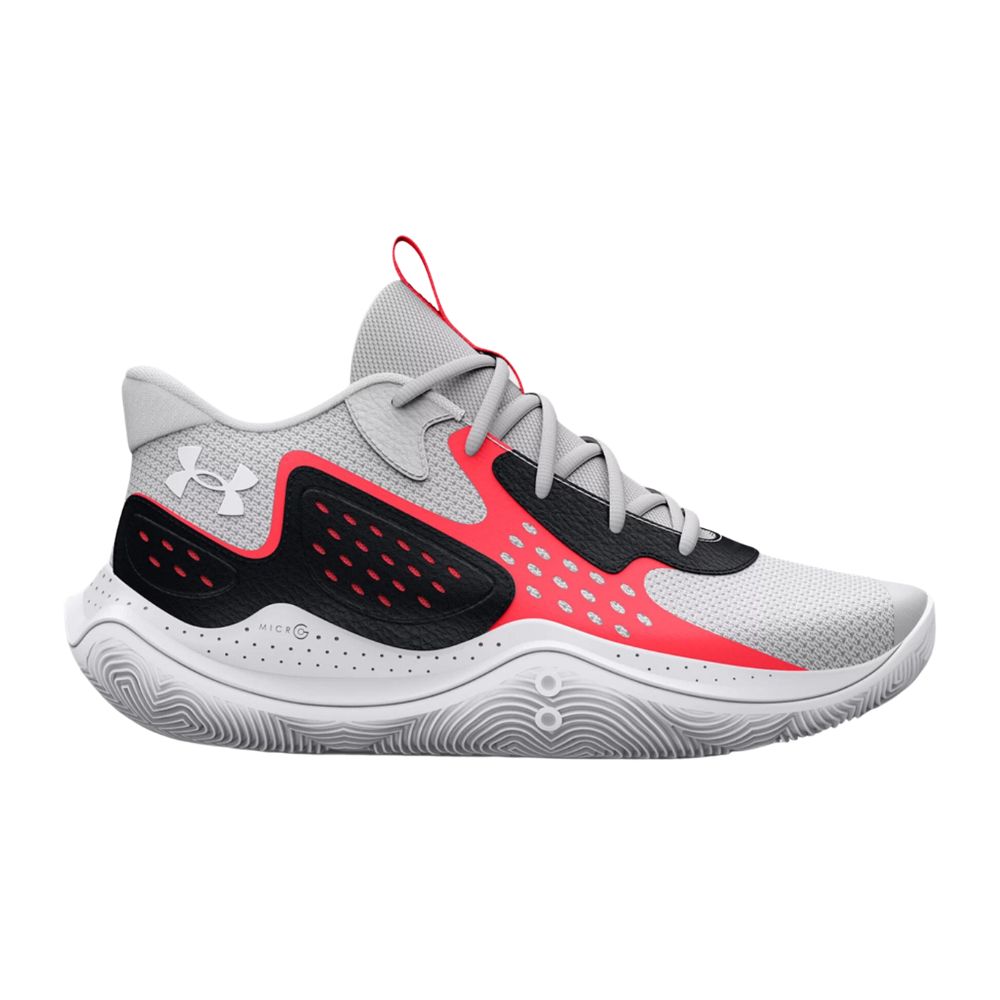 Under Armour Men's UA Jet '23 Basketball Shoes - Halo Gray/Beta/White