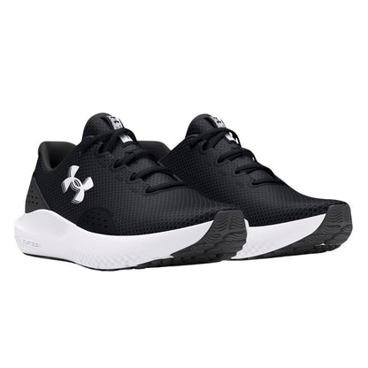 Under Armour Men's UA Charged Surge 4 Running Shoe - Black/Anthracite/White