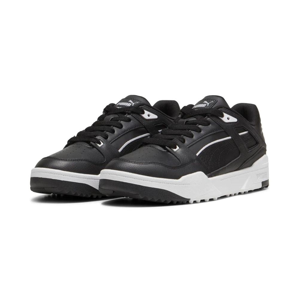 Puma Men's SLIPSTREAM G Spikeless Golf Shoes - Puma Black/Puma White