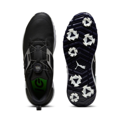 Puma Men's IGNITE Innovate DISC Golf Shoes - Puma Black/Puma White
