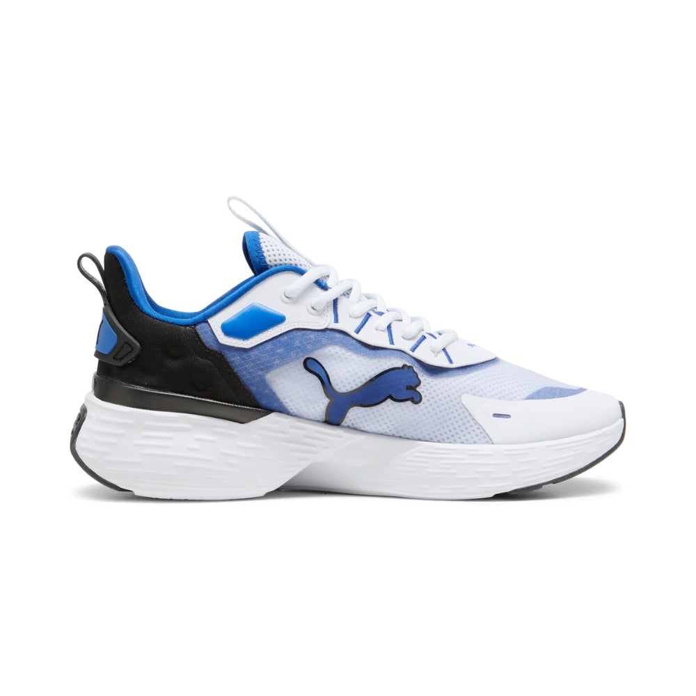 Puma Men's Softride Sway Running Shoes - Silver Mist/Cobalt Glaze
