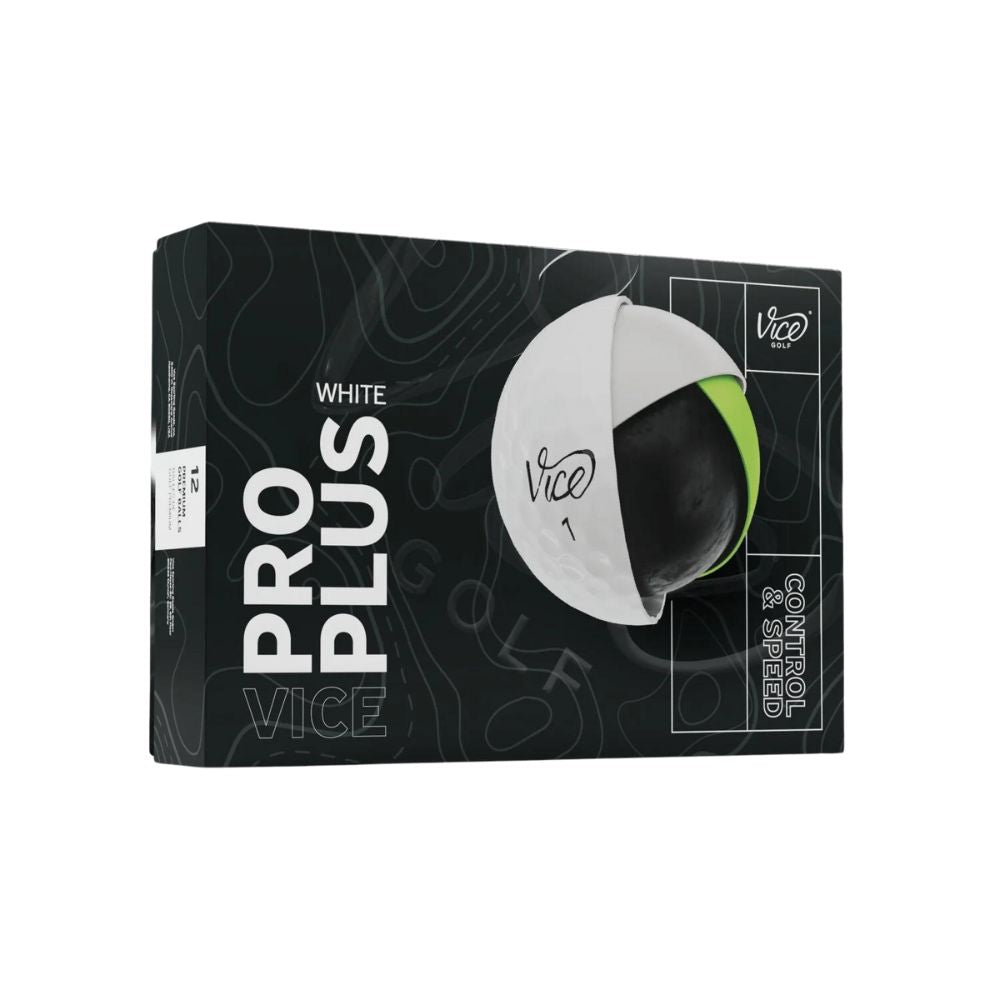 VICE Golf Pro Plus Golf Balls 2024 (1 Dozen)