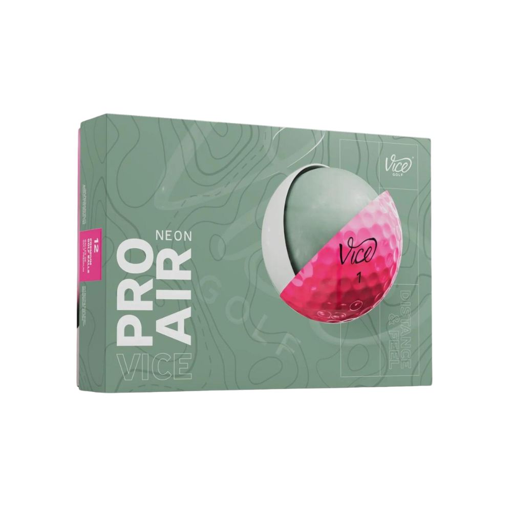 VICE Golf Pro Air Golf Balls 2024 (1 Dozen)