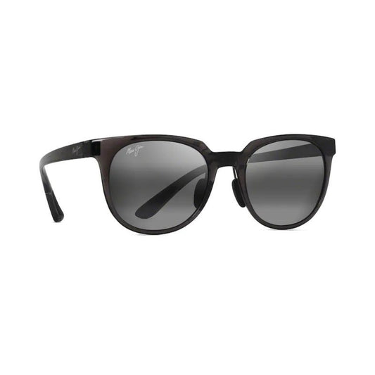 Maui Jim Wailua Polarized Sunglasses Translucent Grey Frame Neutral Grey Lens