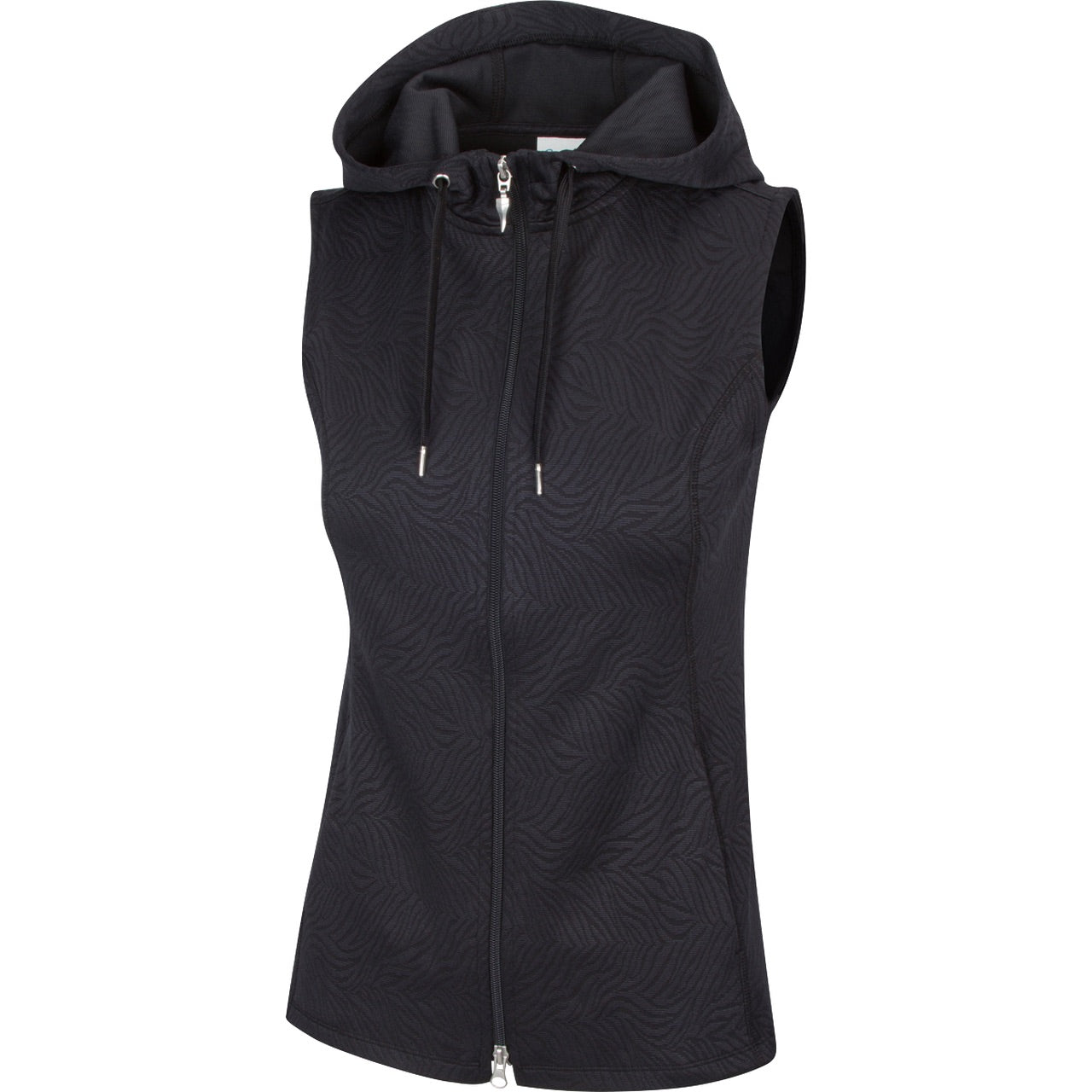 Greg Norman Women's Jacquard Hooded Vest 2021