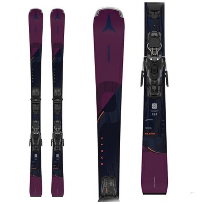 Atomic Women's Cloud Q9 Skis + M 10 GW Bindings 2024