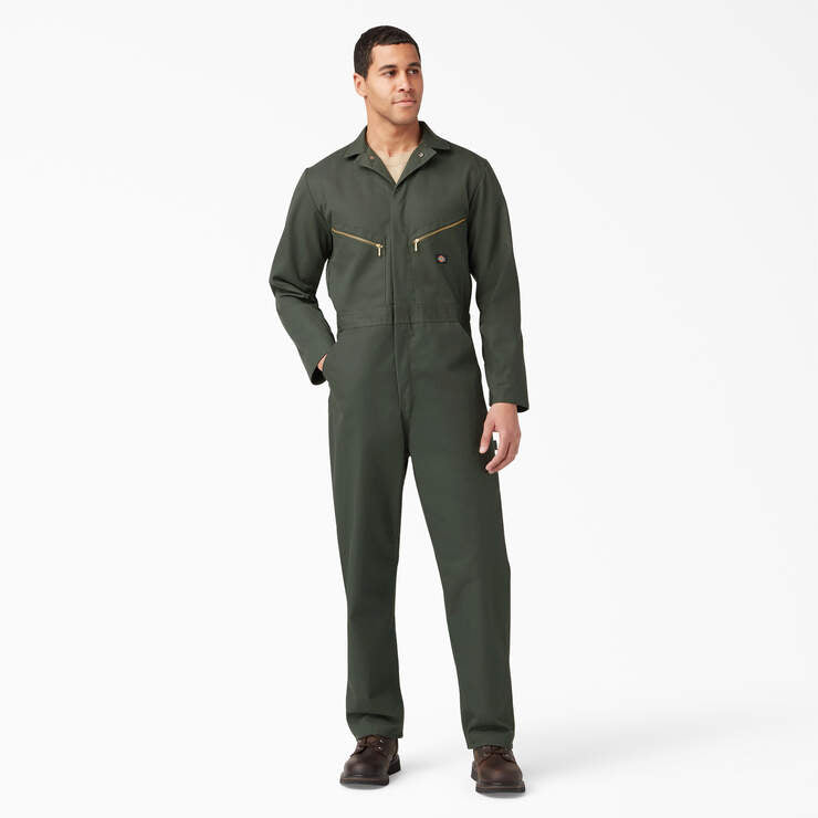 Dickies Men's Deluxe Blended Long Sleeve Coveralls