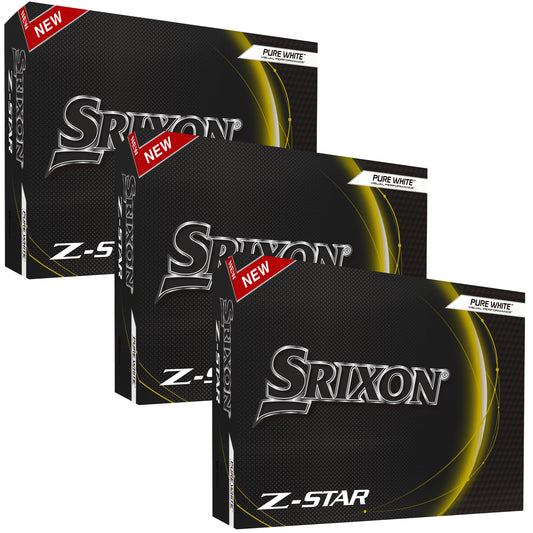 Srixon Z-Star 8 White Golf Balls (Buy 2 Get 1 Free)