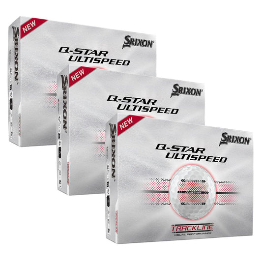 Srixon 2026 Q-Star Ultispeed Track Golf Balls White - Buy 2 Dozen, Get 1 Free