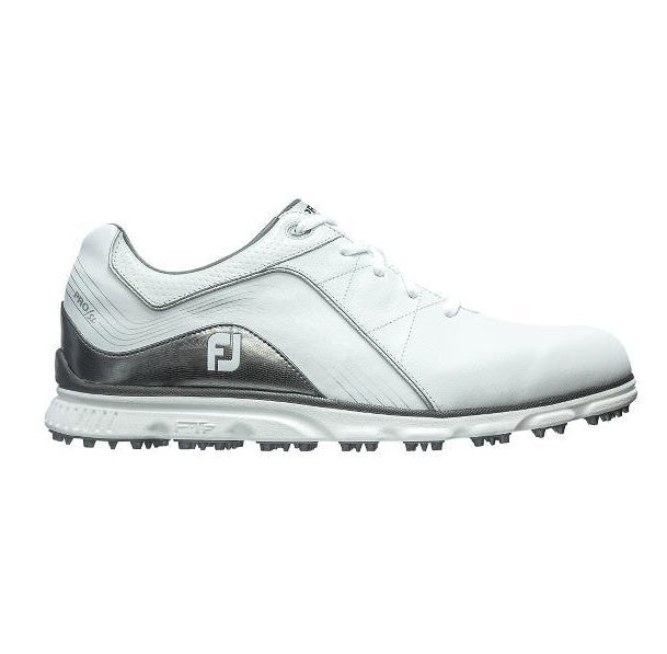 FootJoy Pro SL Men's White/Grey Golf Shoes - Previous Season Style