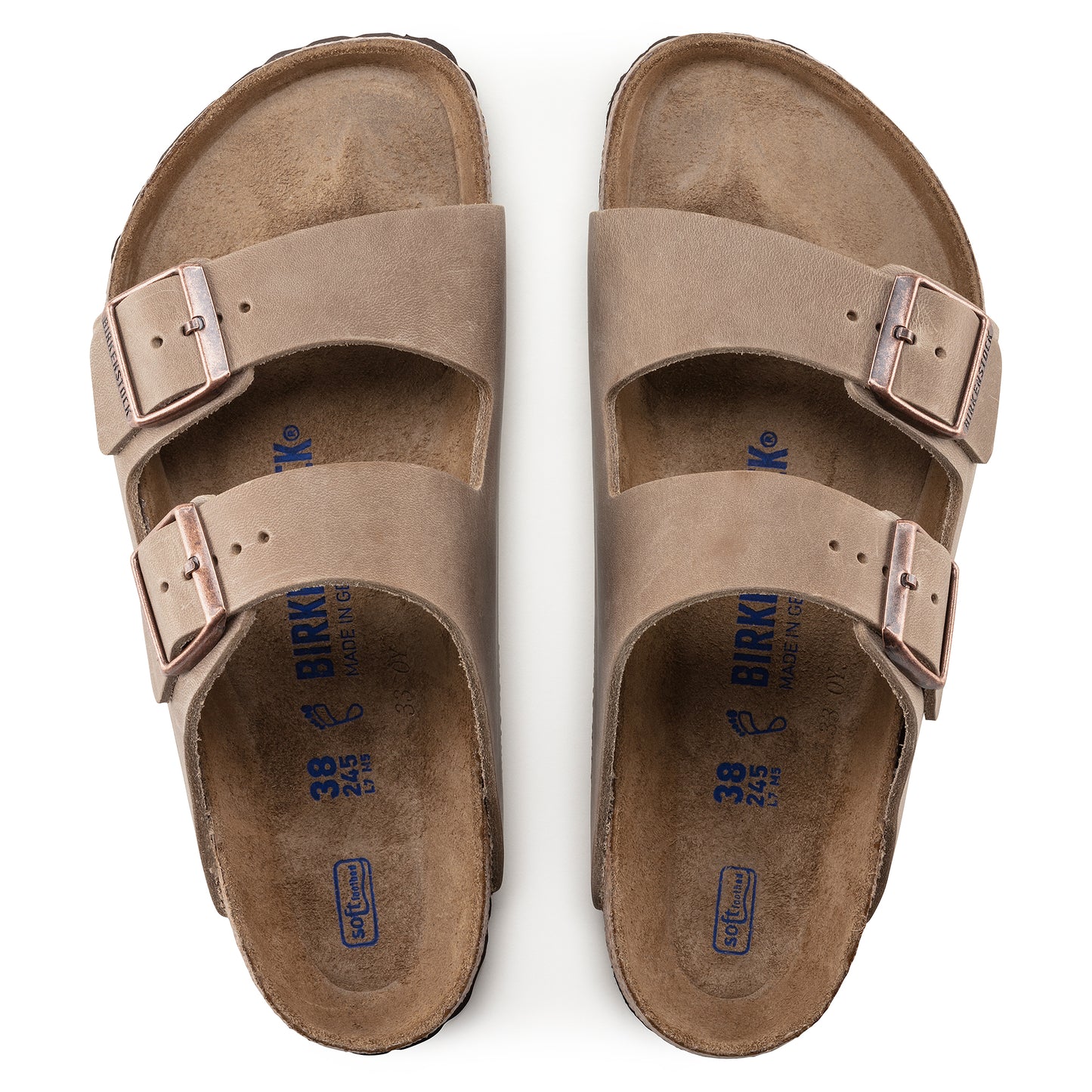 Birkenstock Arizona Soft Footbed Oiled Leather Sandals