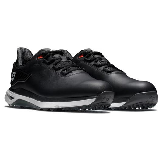 FootJoy Mens Pro/SLX Spikeless Laced Shoes - Black/White/Gray