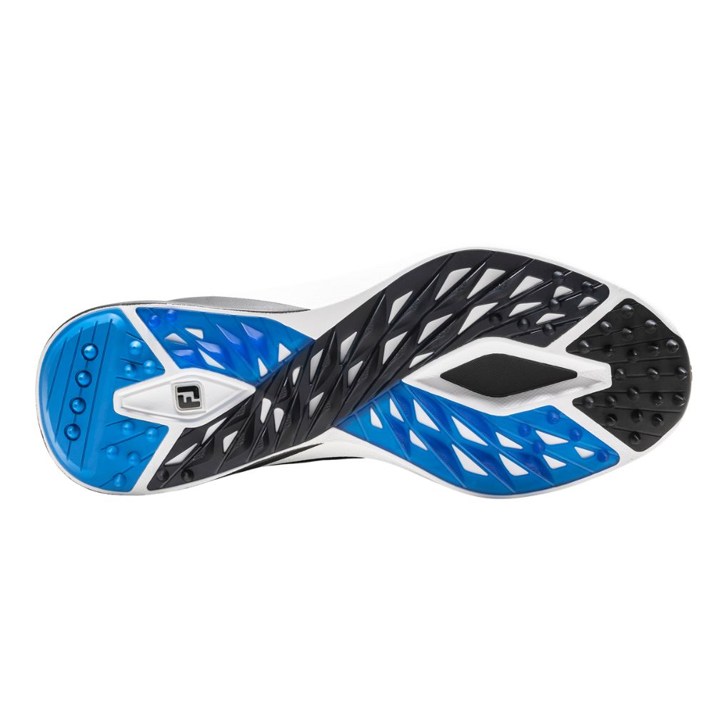 FootJoy Mens Pro/SL Spikeless Golf Shoes - 56947 Black/White/Grey