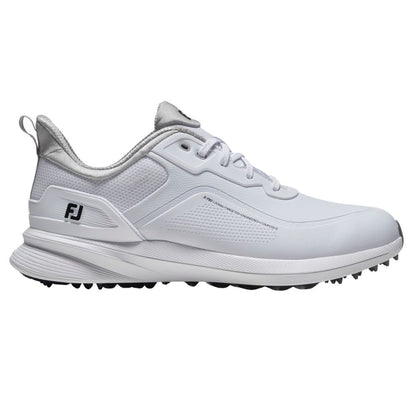 FootJoy Mens Pro/SL Spikeless Golf Shoes - 56951 - White/Grey