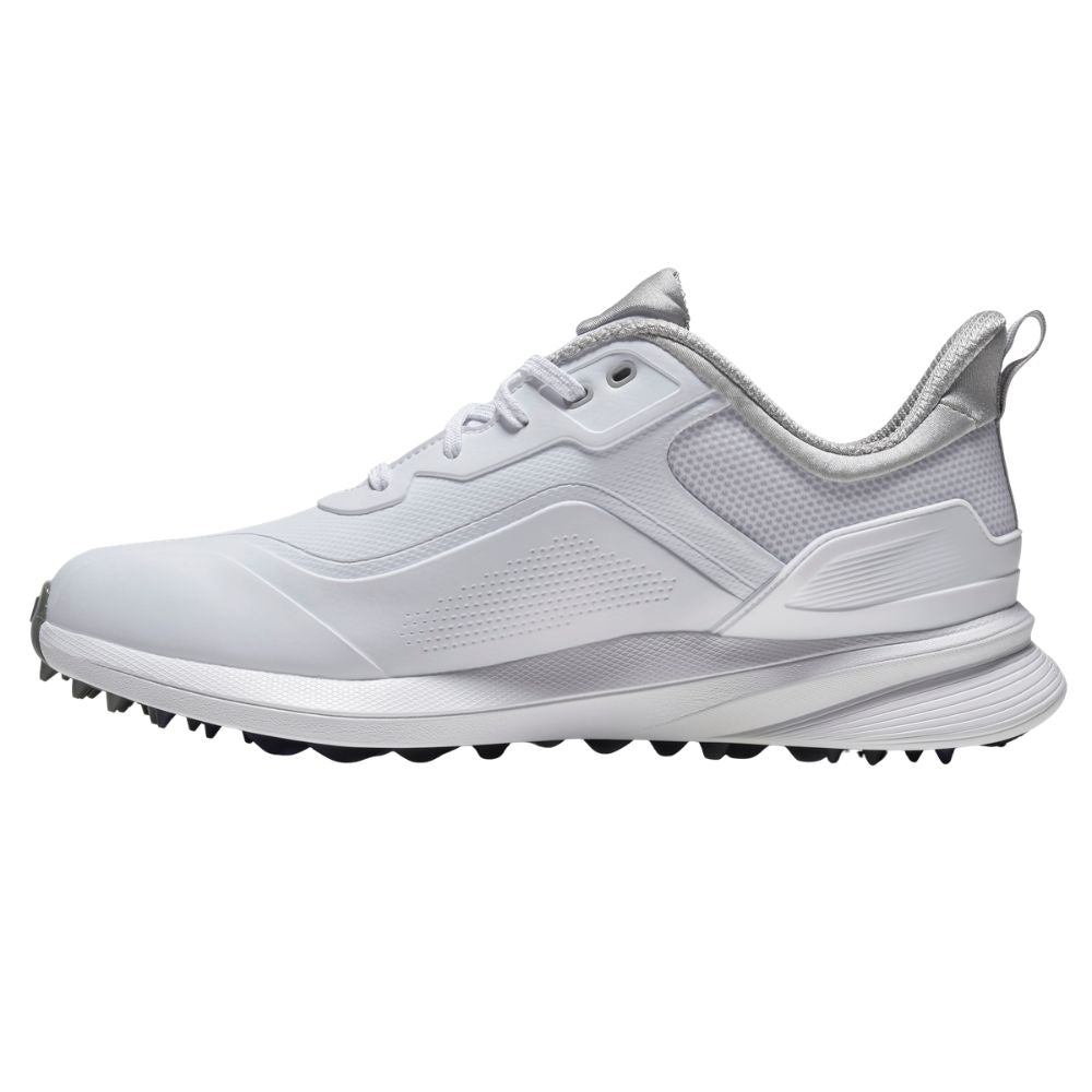 FootJoy Mens Pro/SL Spikeless Golf Shoes - 56951 - White/Grey