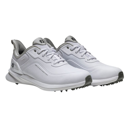 FootJoy Mens Pro/SL Spikeless Golf Shoes - 56951 - White/Grey