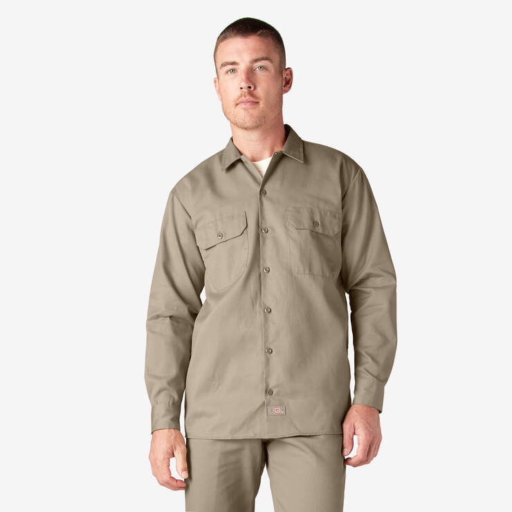 Dickies Men's Long Sleeve Work Shirt