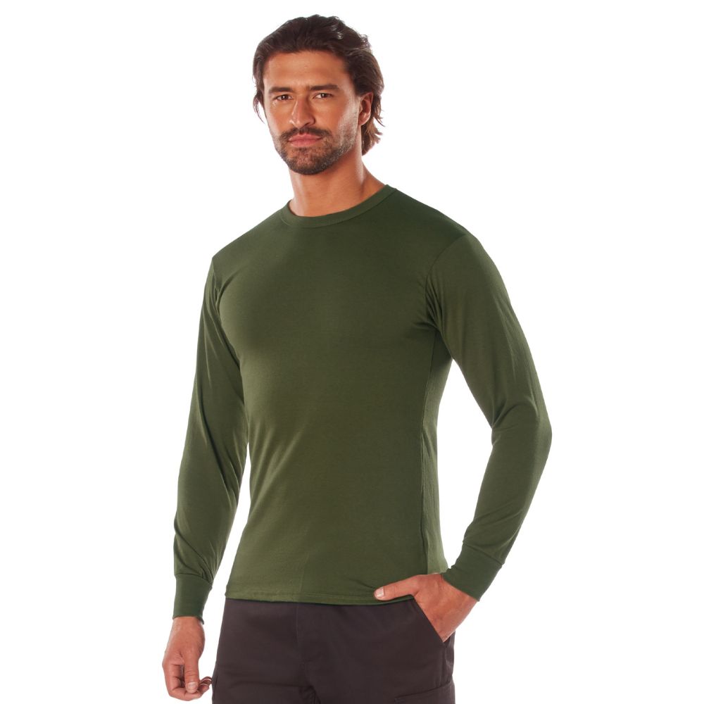 Rothco Men's Long Sleeve Solid T-Shirt