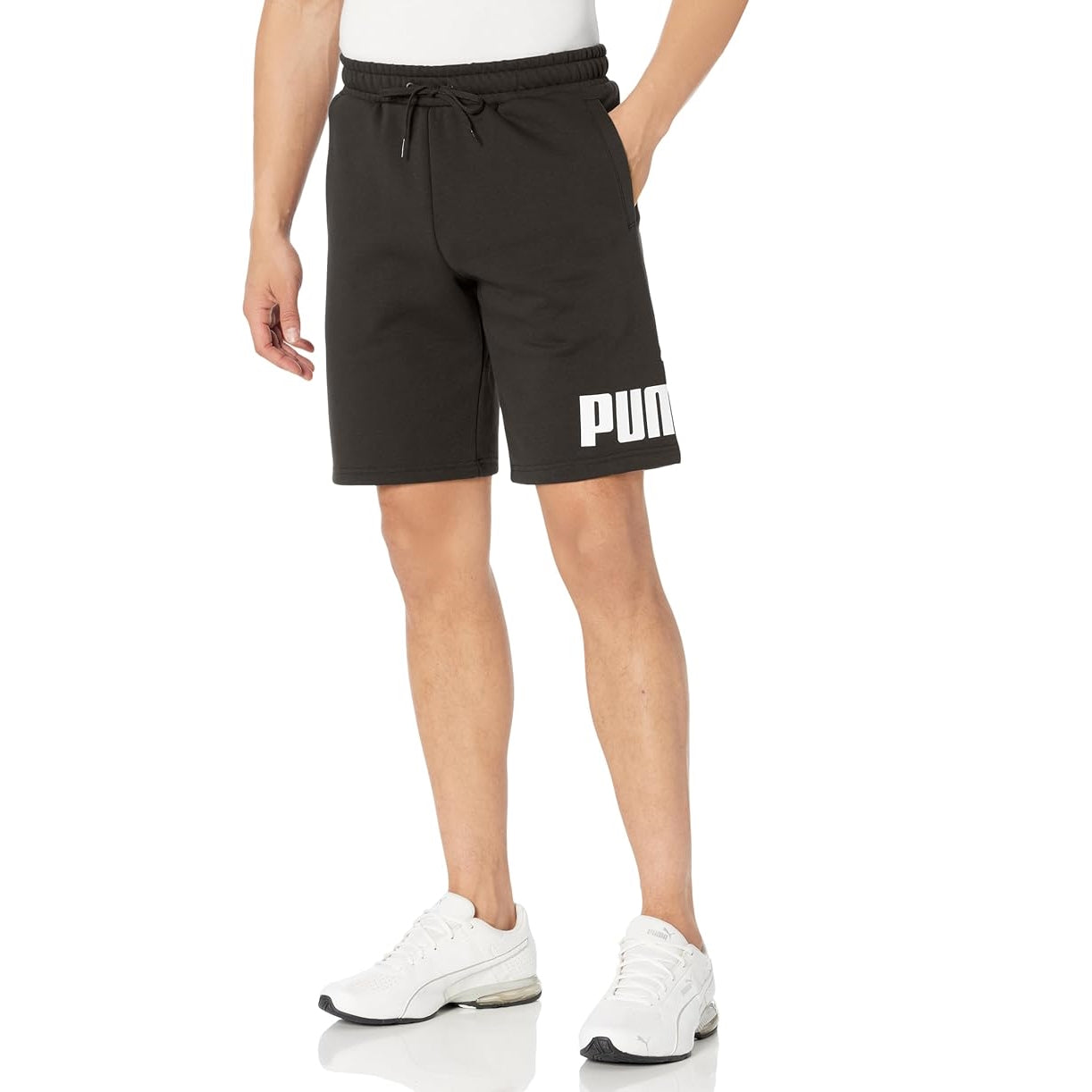Puma Men's Big Logo Fleece Shorts 10