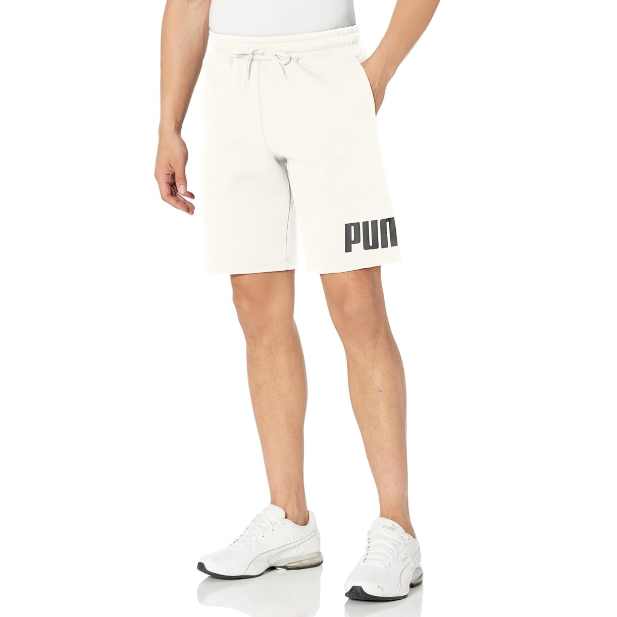 Puma Men's Big Logo Fleece Shorts 10