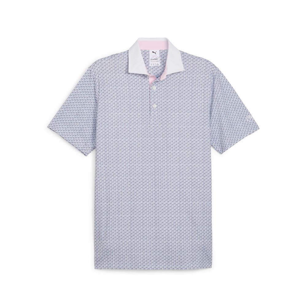 Puma Men's X AP MATTR Iced Tea Golf Polo