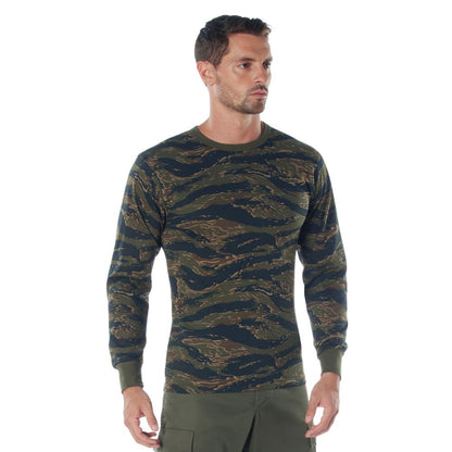 Rothco Men's Long Sleeve Color Camo T-Shirt