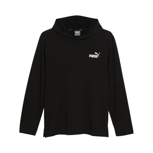 Puma Men's Essentials Long Sleeve Hooded Jersey Top